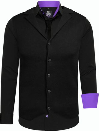 Rusty Neal Set van 3 overhemden met vest en stropdas