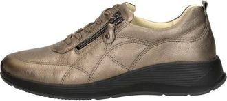 Waldl&auml;ufer Kalea Veterschoenen Laag - Dames - Sneakers - Bruin - 41 EU - Leer - Schoenen