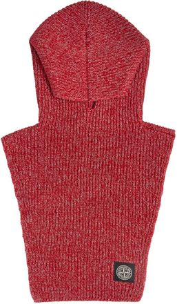 Stone Island Gilet con cappuccio - Rosso