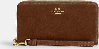 Coach Long Zip Around Wallet
