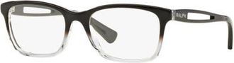 Ralph Lauren 53mm Square optical glasses in Black at Nordstrom