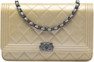 Chanel Borsa Pre-owned Vintage Trapuntata a Tracolla - - Pre-owned - Donna - Beige - ONE SIZE