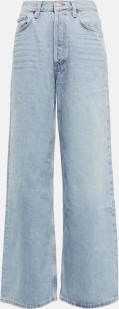 A Gold E Low Slung Baggy wide-leg jeans