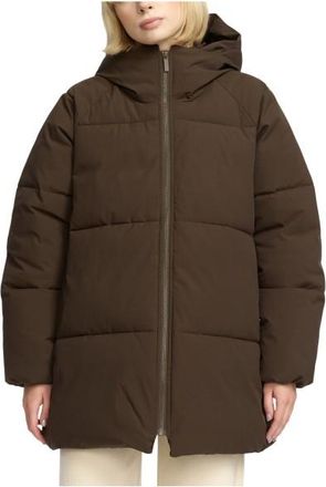 Selfhood Hip-length Puffer Parka f&uuml;r Damen | braun