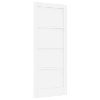 vidaXL Puerta Interior 83 X 202 Cm Madera Contrachapada Blanco Vidaxl