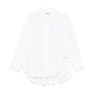 The Attico White Cotton Shirt with Button Closure - female - The Attico - Shirts - White - XS - Blouses & Shirts