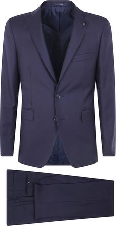 Tagliatore Suit Blue Virgin Wool 2Fbr22b01.070001 B5713