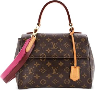 Louis Vuitton Cluny Top Handle Bag Monogram Canvas BB satchel - Bruin