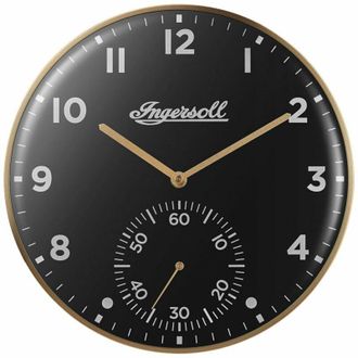 Ingersoll Reloj De Pared Ingersoll 1892 Ic003gb Dorado Negro