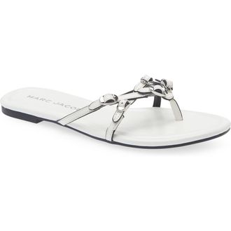 Marc Jacobs The Kiki Flip Flop in White at Nordstrom, Size 11Us