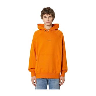 Vans Heren, Sweatshirts & Hoodies, Oranje, Maat: L