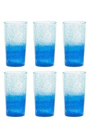 TarHong Oceanic Ombr&eacute; Set of Six 23-Ounce Tumblers in Blue at Nordstrom Rack
