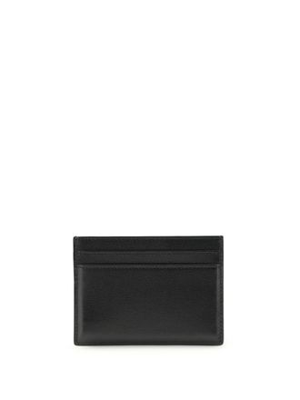 Saint Laurent Cassandre Card Case - Black