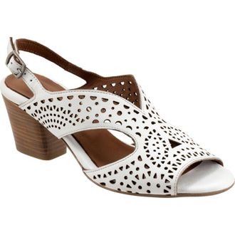 Bueno Caroline Slingback Sandal in White at Nordstrom Rack, Size 10.5-11Us / 42Eu