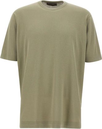 FILIPPO DE LAURENTIIS Heren, Truien, Groen, Maat: 4XL Katoen