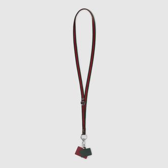 Gucci Lanyard Phone Holder With Web
