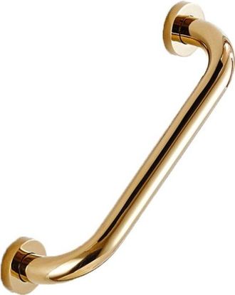 OEM Tirador De Acero Inoxidable Color Lat&oacute;n, Tirador Para Ba&ntilde;o, Dorado, Tirador De Ducha, Empotrado, Montaje En Pared, 30 Cm