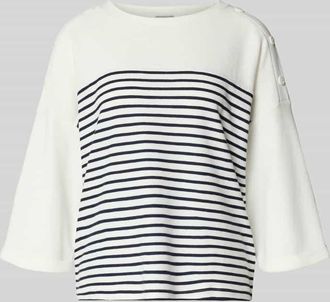 Tom Tailor Relaxed Fit Pullover aus Bio-Baumwoll-Mix in Marine, Gr&ouml;&szlig;e XXL