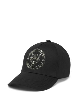 Plein Sport Carbon Tiger cap - unisex - Cotton - One Size - Black