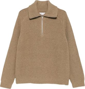 Sams&oslash;e & Sams&oslash;e Sarick Turtleneck - Heren - Truien - Beige - Maat: XL Wol
