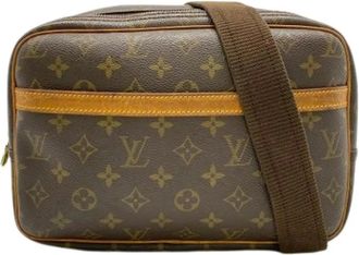 Louis Vuitton Pre-owned Cross Body Bags, female, Brown, Size: ONE SIZE Pre-owned Vintage Shoulder Bag