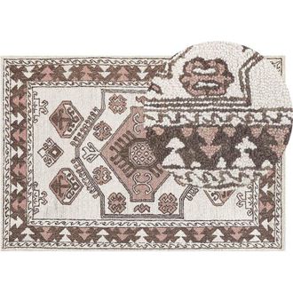 Beliani Rug TOMARZA Multicolour 140 x 200 cm Wool