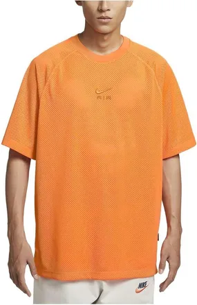 Nike air Oversized Short Sleeve Top Orange DX0157-885