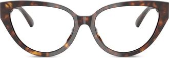 Jimmy Choo Eyewear tortoiseshell cat-eye glasses - Brown
