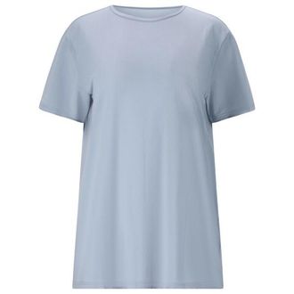 ENDURANCE Lizzy Slub Tee Funktionsshirt f&uuml;r Damen | grau