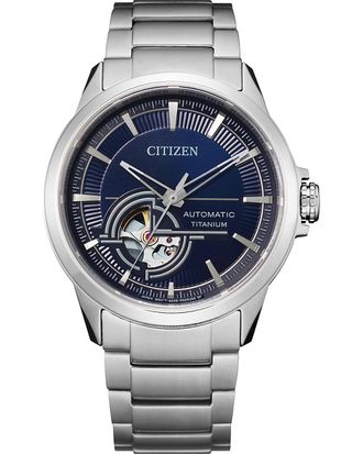 Citizen Mens Silver Watch NH9120-88L Titanium - One Size