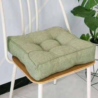 OEM Coj&iacute;n Grueso Para Silla, Relleno Para Comedor, Interior Y Exterior, Coj&iacute;n Para Silla De Jard&iacute;n, Hogar Y Oficina (50x50cm, Cian)