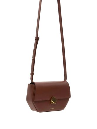 Closed leather shoulder bag - women - Leather - One Size - Brown