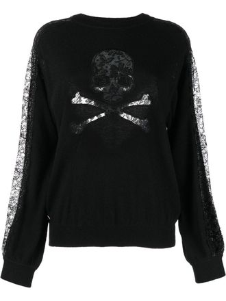 Philipp Plein Felpa con stampa - Nero