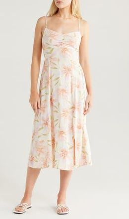 Billabong Sunset Love Sundress in Bright White at Nordstrom Rack, Size X-Large
