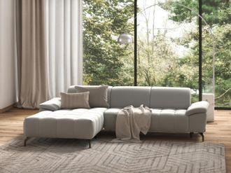 Sit&more Ecksofa »Cool L-Form« wahlweise mit Kopfteilverstellung und Vorziehsitz, motorisch