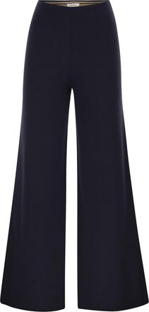 Max Mara Mxpstrillo Viskose-Cr&ecirc;pe-Strickhose