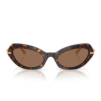 Dolce & Gabbana Sunglasses Dg4473 502/73 Havana/Brown Women