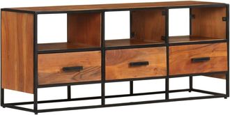 vidaXL Vidaxl - Mueble Para La Tv Madera Maciza De Acacia 110x30x45 Cm