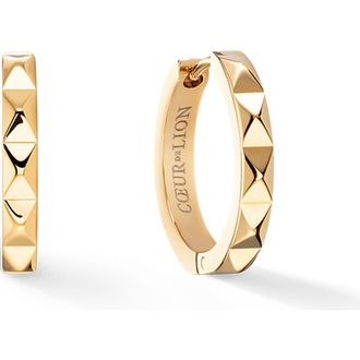 Coeur de Lion Hoop Spikes 12 Earrings in Gold at Nordstrom