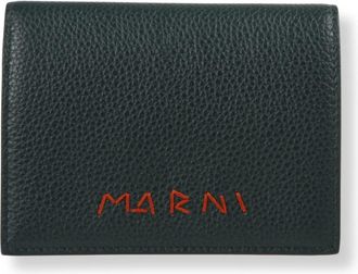Marni Cartera Bifold - Accessories - Hombre - Verde - ONE SIZE