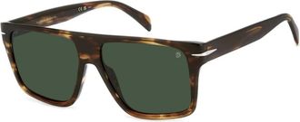 Eyewear by David Beckham 7149/S Wr9(Qt) Zonnebril - Heren - Accessoires - Bruin - Maat: 59 MM