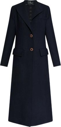 Etro Embroidered-button Coat