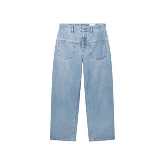 Axel Arigato Straight Jeans, male, Blue, Size: W30 Invert Relaxed Jeans