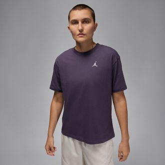 Nike Jordan Womens Jordan Essentials Top in Purple | FN4500-573