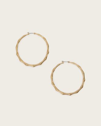 AllSaints Clara Large Hoop Earrings