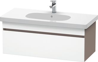 Duravit Duravit - Mueble Bajo Lavabo Durastyle 453x1000x398mm Blanco Mate / Basalto Mate