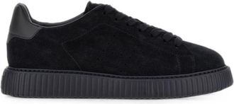 Hogan Black H-stripes Sneakers