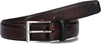 Magnanni Accessoires, Heren, Bruin, 115 CM, Leer, Belt 1078