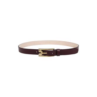 Victoria Beckham Belts, female, Brown, Size: 70 CM Regular Pin-Buckle Belt