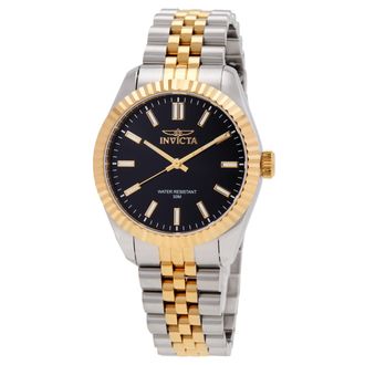 Invicta Specialty Quartz Black Dial Ladies Watch 47499